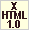 XHTML 1.0